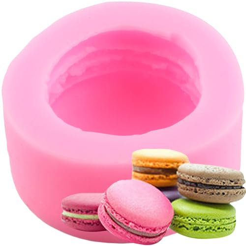 XMOLDNMS Macaron Hamburger Silicone Fondant Mould for Cake Decoration Chocolate Cupcake Topper Candy Polymer Clay Gum Paste