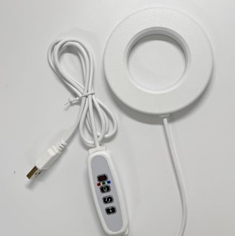 Lampe LED pour plantes d'intérieur - Spectre complet - Avec adaptateur USB - Avec minuterie - 10 luminosité