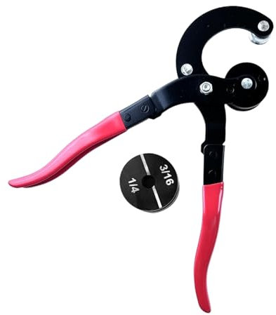 Bsbkoj Curvatrice per tubi | Strumento Di Piegatura In Alluminio,Strumento di Piegatura per Tubi in Acciaio Inox Alluminio Ferro con Manico Ergonomico