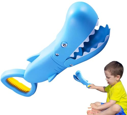 Pale da spiaggia per bambini per scavare, pale da sabbia per bambini | Pala da sabbia da spiaggia con clip per animali con manico,Giocattoli da interattivi per la nel cortile, al mar