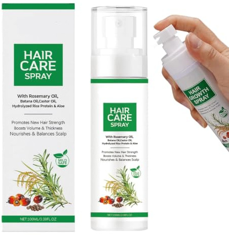 A Hair Growth Product Containing Castor Oil and Biotin, Nourishing the Scalp and Promoting Growth. It Absorbs Quickly and Provides Long-lasting Care, Promoting Hair