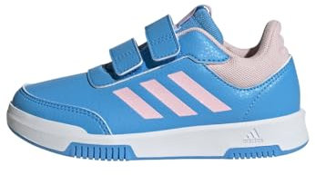 adidas Tensaur Hook and Loop Shoes Laufschuhe, Blue Burst/Clear Pink/Cloud White, 34 EU