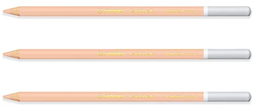 STABILO Krita-pastell penna CarbOthello - 3-pack - ljus hudfärg (681)