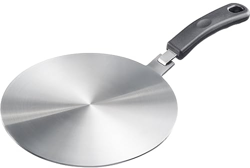 Westmark Piastra adattatore per induzione – Piastra adattatore per fornelli a induzione per rendere le padelle tradizionali adatte all'induzione – acciaio inox, Ø 14 cm