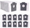 12 Stück Staubbeutel für Dreame L10s Pro Ultra Heat/X40 Ultra/X30 Ultra/L10s Plus/L30/L40/L10s /D10 Ultra Gen 2 Staubsauger,S10 / S30 Saugroboter Beutel Ersatzteile