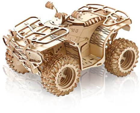 Comfoyar Puzzle 3D Auto da Spiaggia, DIY Costruzioni Legno, Modellismo Costruire Adulti, Kit Fai Da Te Creativo Modellini, Decorazioni Casa e Regali Compleanno Natale San Valentino per Donna Uomo