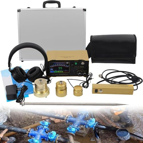 Detector Profesional Fugas Agua Subterránea, Sensor Geófono Eléctrico Para Interiores Y Exteriores, Sensor Geófono Para Fugas Agua, Sensor De Fugas Agua En Tuberías Preciso Y Confiable