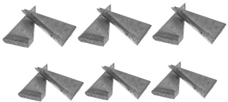 GALPADA 20pcs Iron Axe Wedges Hammer Handle Wedges Metal Splitting Set for Axe Handle Installation and Reinforcement Home Tool Supplies