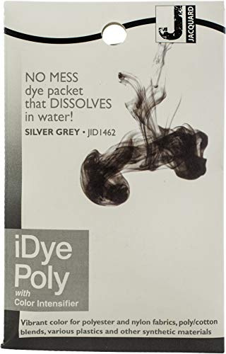 Jacquard iDye Poly Synthetic Fabrics Dye 14g - Silver Grey 462