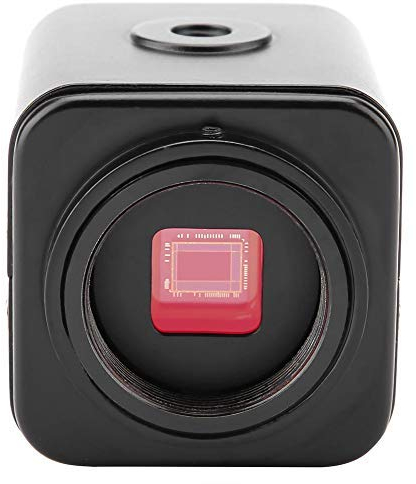 Akozon Industriekameras HD 1080p HDMI Digital Industrie Mikroskop Kamera 1/3 60F / S Industrie Video Mikroskop Kamera C-Mount Objektiv (EU Stecker)