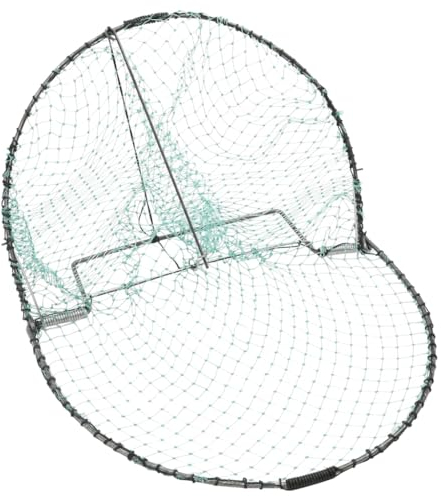 vidaXL Vogelfalle, Lebendfalle für Gärten, Vogelfangnetz für Vögel unschädlich, Vogelnetz Netzfalle Tierfalle Falle Human, Grün Stahl