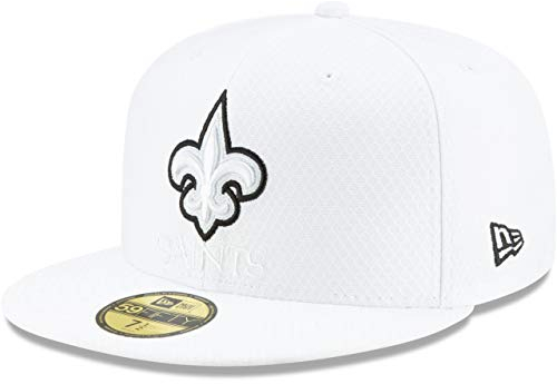 New Era 59Fifty Cap - Platinum Sideline New Orleans Saints