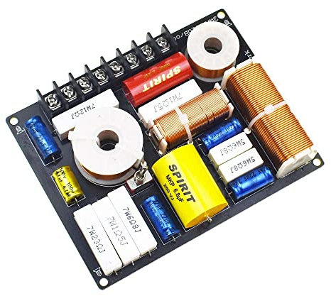 Reland Sun Altoparlanti Divisore di Frequenza 3 Vie Crossover Audio 280W Bass Midrange Treble Professional DIY Sound System