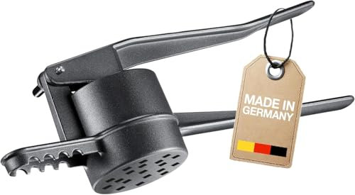 Westmark Pommespresse Black Edition – Churropresse, Kartoffelpresse mit Griffiger Spezialbeschichtung – Für Kartoffel, Churros & Pommes – Anthrazit, 41 cm