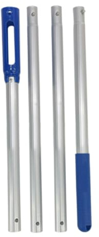 Peosaard Telescopic Pool Pole, Long Telescopic Pool Pole Practical Removable Fast Cleaning Tool Accessories for Leaves, Debris in Swimming Pools, Spas Hot Tubs, Tools for Cleaning