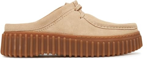 Clarks, Torhill Mule Suede Zapatos Sabot Cuña Moda Casual Fashion