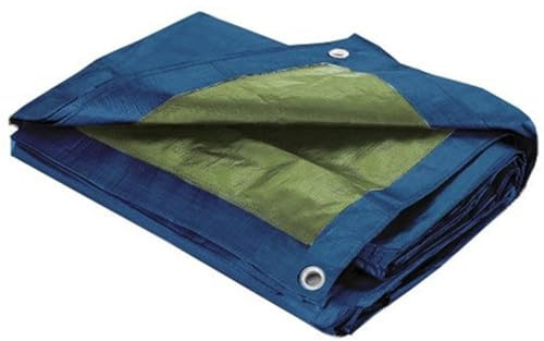 Home Maison – Bâche de Protection Étanche 60 g/m² – Oeillets métalliques et Coins renforcés – Polyéthylène Bleu – Multi‑Usage intérieur & extérieur – Dimensions 4 × 5 m