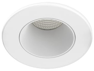 Aric Spot encastré fixe EF8 CCT 7W - 3-4000K - IP20/65 - Dimmable - Blanc