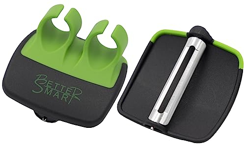 Better Smart Innovativo set di pelapatate (2 pezzi) – sbucciatura precisa di frutta e verdura! Utensili di alta qualità, design ergonomico. Ottimo regalo per gli appassionati di cucina