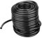 Lwuey Garten Bewässerungsschlauch, Micro Drip System Tropfschlauch ID 4mm OD 6mm Verbindungsrohr Solar Bewässerungssystem Tropfrohr Flexibel PVC Schlauch Versorgungs Bewässerungsleitung Rasen(10m)