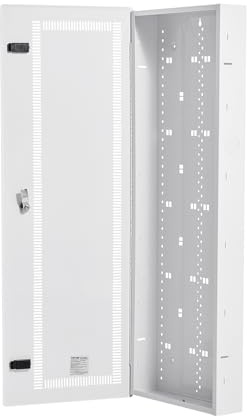 VEVOR Media Enclosure, 42-Inch, Structured Media Center with Vented Hinged Door, Cable Management Box, Structured Wiring Multi-Media Cabinet, Recessed Electrical Media Box, for Network Distribution
