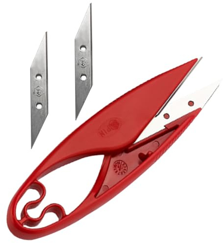 Uonlytech Tijeras de Sastre para Tela de Acero Inoxidable, Tijeras para Manualidades y Costura, Corte Preciso y Seguro, Tamaño Compacto, Versátiles para Cortar Hilo y Tejidos, Herramienta