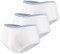 Carer Incontinence Briefs for Men 3 Pcs Reusable Washable Cotton Incontinence Underwear Pants with Absorbent Pad XXXL Size