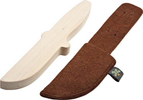 HABA 302549 Terra Kids Schnitzrohling Fahrtenmesser, Kleinkindspielzeug
