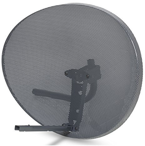 SSL Satellite Dish Without LNB for Sky/Sky Q HD/Freesat 4K/HD/SD 60x80cm (Zone 2) Weatherproof Outdoor Aerial Antenna