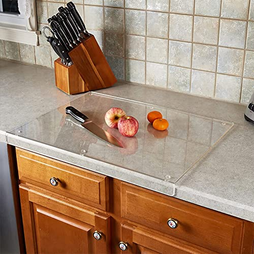 Planche À Découper Tranchoir Avec Rebords Plan De Travail, Planche À Découper Flexible Avec Pied Transparent Antidérapant,planches À Découper Résistantes Aux Rayures, Passe Au Lave-vaisselle (Color :
