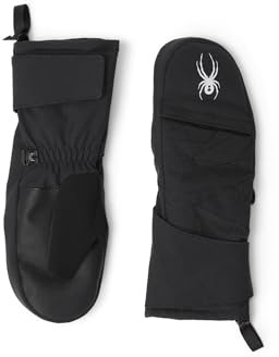 Spyder Småbarn Cubby SKI mitten av pojkar, svart, S