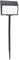 UKCOCO Solar-powered Number Sign Solar Plaque Light up House Numbers for outside Easy Ground or Wall Mount