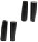 Mikinona 2sets Stylish Plastic Beer Tap Handle for Keg Faucet Handle Draft Faucet Black 2pcs*2