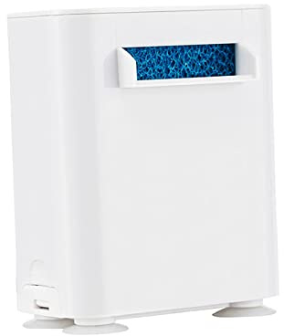 Sistema di filtraggio dell'acqua silenzioso per acquari, filtro in spugna sommergibile con flusso regolabile 200 l/h o 300 l/h, per acquari, tartarughe, habitat acquatici anfibi, filtro singolo da 2,5