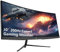 Z-Edge 30 Inch Ultrawide Curved Gaming Monitor 200Hz 1ms MPRT 21:9 VA Panel 2560x1080 R1500 Curved Screen, FreeSync, HDMI & DisplayPort, with RGB Light