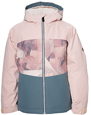 686 Youth Girl's Athena Insulated Jacket - Himalayan Pink Colorblock, Large
