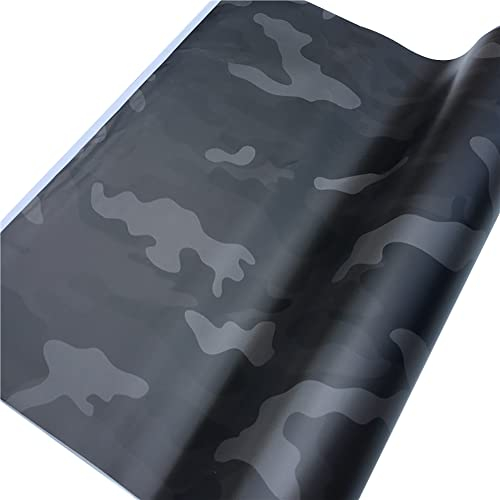 Camouflage Autoaufkleber,Asudaro Camouflage Vinyl Film Camo Vinyl Wrap Aufkleber Aufkleber Selbstklebende Filmdekoration Autofolie Auto Motorrad Lackschutzfolie Vinylfolie Auto Schutzfolie