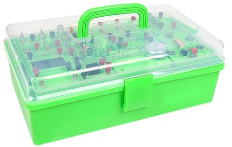 Juego de equipos de experimento de física, kit de principios básicos de descubrimiento eléctrico para física escolar