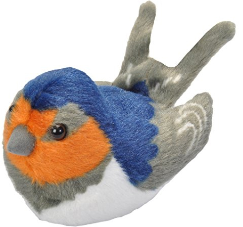 Wild Republic Bauern-Schwalbe Plüschtier, 19595, Blau