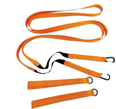 Copilots Skitrainer für Kinder zum sicheren Skifahren und Trainieren, mit Leine zum Skifahren, Hilfsseil, Sicherheitsleine mit abnehmbarer Leine