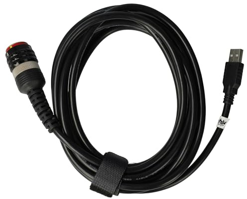 vhbw Cable Adaptador USB Compatible con Mac Truck Vocom 2 88890400 Dispositivo de diagnóstico del automóvil - 390 cm