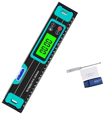 Niveles De Burbuja Buscadores Ángulos Niveles Digitales Regla Transportador Con Función Retención Datos Pantalla LCD Inclinómetro Electrónico Nivel Magnético Precisión