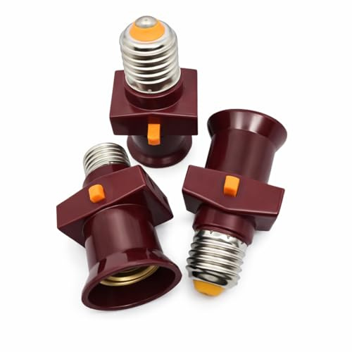 Sim Gold Leaf Lampenfassung E27, 3er Set