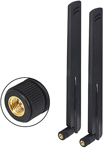 433MHz SMA Male Antenna, 22cm, 2-Pack, External RF Antenna High Gain Omni
