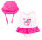 Bayer Design 84204AA Puppenkleidung, Outfits, Babypuppen Anziehsachen 38-43cm, mehrteilig, Puppenzubehör