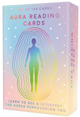 Gift Republic 100 carte Aura - Inizia a vedere e leggere le aure. Conoscenza e attività per insegnarti sulle aure.