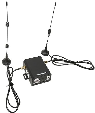 Septpenta Industrial 4G LTE WLAN Router, 150 Mbit/S Drahtlose Übertragungsgeschwindigkeit, Internetzugang für 16 Geräte, 2 Externe Antennen, mit SIM Kartensteckplatz für Zuhause, Fabrik, Lager(EU)