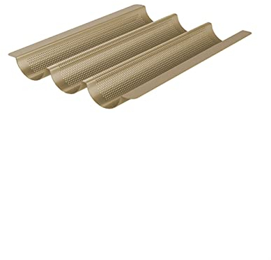 TiStm Moule à baguette 1 pièce Moule à pain rond Moule à pain baguette Moule à pain antiadhésif