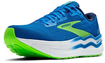 Brooks Men’s Ghost Max 2 Neutral Running & Walking Shoe - Dutch Blue/Green Gecko/Peacoat - 12.5 Medium