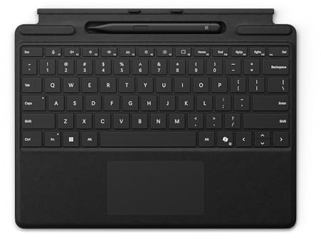 Tastiera Surface Pro 13 Keyboard con Slim Pen - Nero